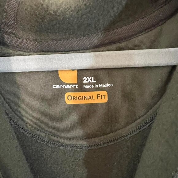 Carhartt x Guiness Full Zip Olive Green Hoodie XXL - Picture 3 of 6